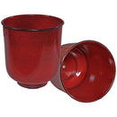 Sunnydaze Vivian Metal Outdoor Plant Pots - 11"