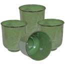 Sunnydaze Vivian Metal Outdoor Plant Pots - 11"