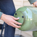 Sunnydaze Vivian Metal Outdoor Plant Pots - 11"