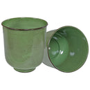 Sunnydaze Vivian Metal Outdoor Plant Pots - 11"