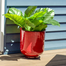 Sunnydaze Vivian Metal Outdoor Plant Pots - 11"