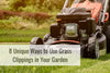 8 Unique Ways to Use Grass Clippings in Your Garden