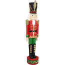 Sunnydaze Kristoff the Nutcracker Soldier Indoor/Outdoor Christmas Decor, Polyresin, 37-Inch