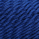 Blue colored woven rope of rope hammock chair.
