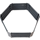 Sunnydaze Galvanized Steel Raised Garden Bed