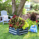 Sunnydaze Galvanized Steel Raised Garden Bed
