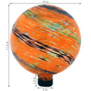 Sunnydaze 10-Inch Outdoor Glass Gazing Globe for Garden