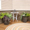 Sunnydaze Arabella Polyresin Outdoor Flowerpot Planter