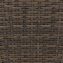 Sunnydaze Polyrattan Square Tall Wicker Planter