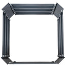 Sunnydaze Galvanized Steel Raised Garden Bed
