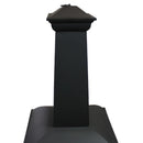 Sunnydaze Wood-Burning Steel Chiminea Outdoor Fireplace - 57"
