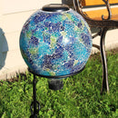 Sunnydaze 10-Inch Solar Glass Gazing Garden Globe