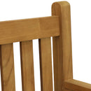 Sunnydaze 2-Person Teak Patio Bench for Outside