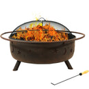 Sunnydaze Cosmic 42" Large Outdoor Fire Pit