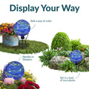 Sunnydaze 10-Inch Outdoor Glass Gazing Globe for Garden