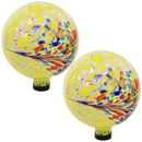 Sunnydaze 10-Inch Outdoor Glass Gazing Globe for Garden