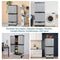Sunnydaze 3-Shelf Plastic Lockable Storage Cabinet - 57.5"