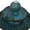 Sunnydaze 2-Tier Ceramic Outdoor Water Fountain 27" - Resting Birds