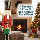 Sunnydaze Kristoff the Nutcracker Soldier Christmas Decor