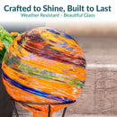 Sunnydaze 10-Inch Outdoor Glass Gazing Globe for Garden