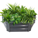 Sunnydaze Galvanized Steel Raised Garden Bed