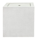 Sunnydaze Rectangle Polystone Outdoor Bubble Fountain