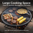 Sunnydaze Round Folding Camping Grill Grate
