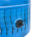 Sunnydaze Embossed Metal Garden Hose Holder Pot with Lid