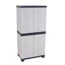 Sunnydaze 48.75" H Lockable Storage Cabinet with 3 Adjustable Shelves