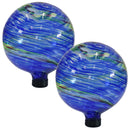 Sunnydaze 10-Inch Outdoor Glass Gazing Globe for Garden