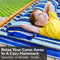 Sunnydaze Quilted 2-Person Hammock with Multi-Use Universal Stand