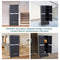 Sunnydaze 3-Shelf Plastic Lockable Storage Cabinet - 57.5"