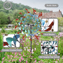 Sunnydaze Rainbow Breezes Metal Garden Wind Spinner
