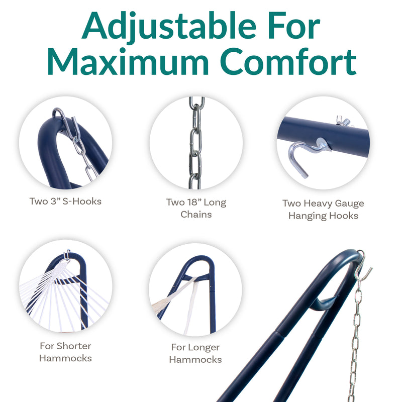 Sunnydaze Universal Multi-Use Heavy-Duty Hammock Stand