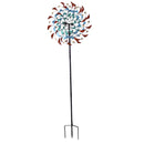 Sunnydaze Rainbow Breezes Metal Garden Wind Spinner
