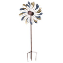 Sunnydaze Staked Metal Garden Wind Spinner