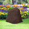 Sunnydaze Polyresin Landscape Rock Cover with Stakes