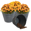 Sunnydaze Molly Metal Outdoor Plant Pots - 12.5"