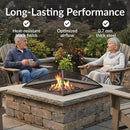 Sunnydaze Square Outdoor Fire Pit Spark Screen