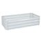 Sunnydaze Galvanized Steel Raised Garden Bed