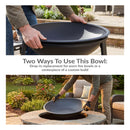 Sunnydaze Replacement Steel Fire Pit Bowl with Spark Screen