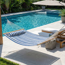 Sunnydaze 2-Person Quilted Fabric Double Hammock with Pillow