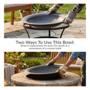 Sunnydaze Outdoor Fire Pit Bowl Replacement for Stand or DIY