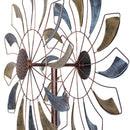 Sunnydaze Staked Metal Garden Wind Spinner