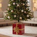 Sunnydaze Pretty Present Decorative Christmas Tree Stand - xx" Tall