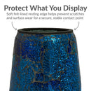 Sunnydaze Mosaic Glass Gazing Ball Stand for Outdoor Garden