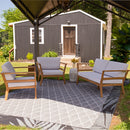 Sunnydaze Bodie 3-Piece Patio Furniture Set - Outdoor Patio Conversation Set