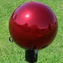 Sunnydaze 10-Inch Outdoor Glass Gazing Globe for Garden