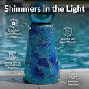 Sunnydaze Mosaic Glass Gazing Ball Stand for Outdoor Garden