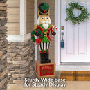 Sunnydaze Karl the Christmas Nutcracker Statue - 48"